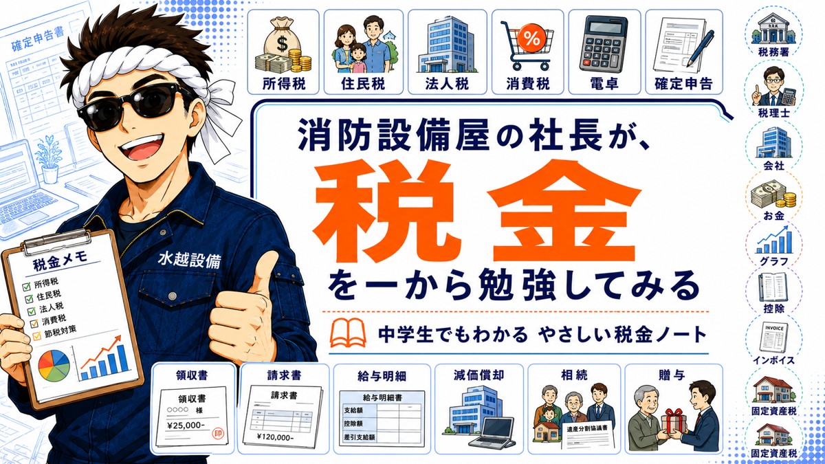 税金を一から勉強してみた