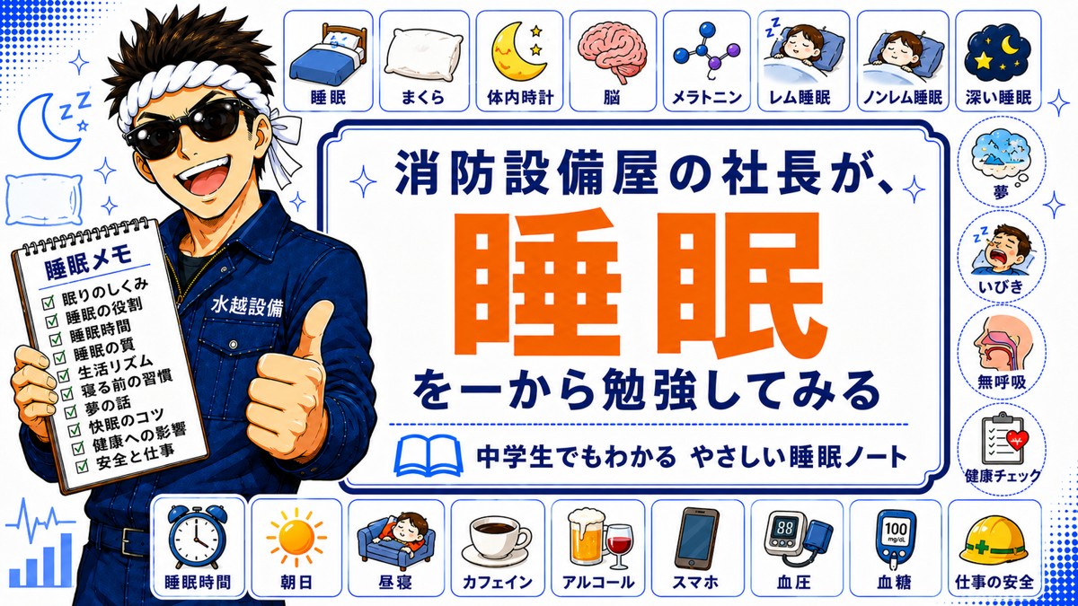 睡眠を一から勉強してみた